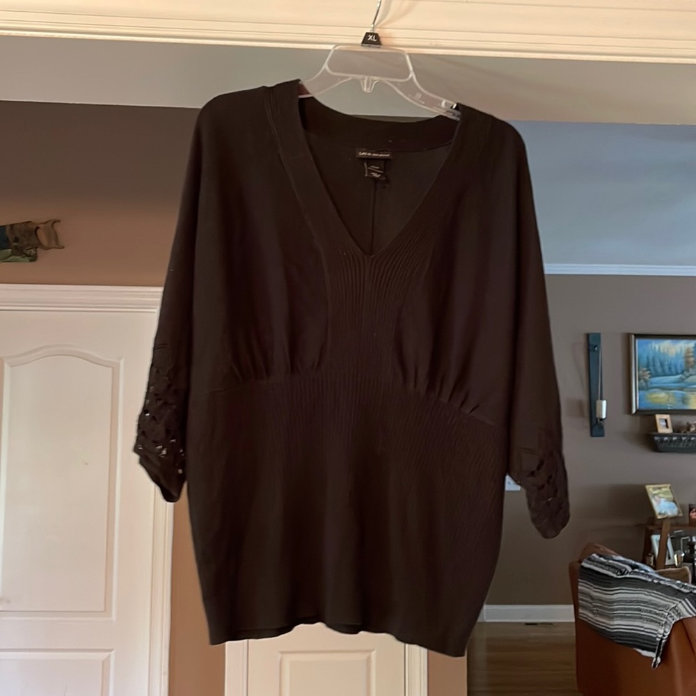 Fun black sweater